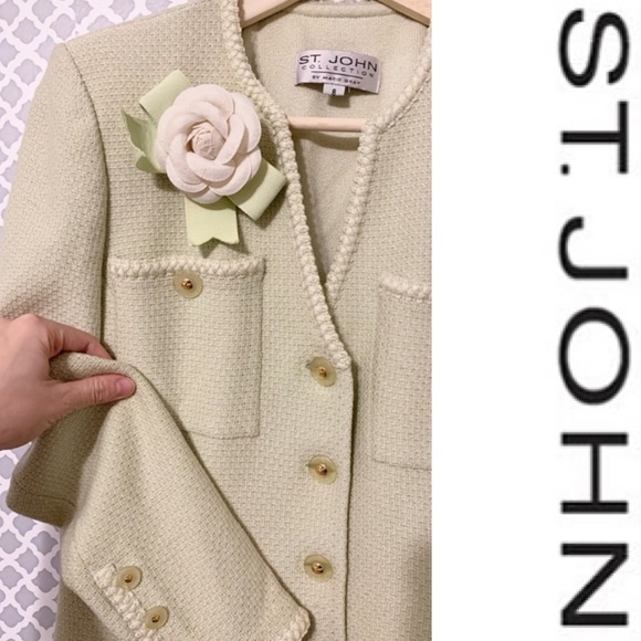 St. John Jackets & Blazers - St. John Collection Skirt Set 8